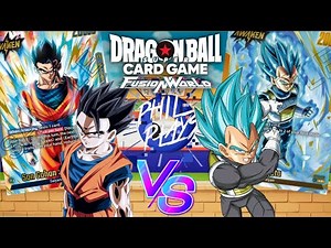 Ultimate Gohan VS Yellow Vegeta! Dragonball Super Fusion World Client