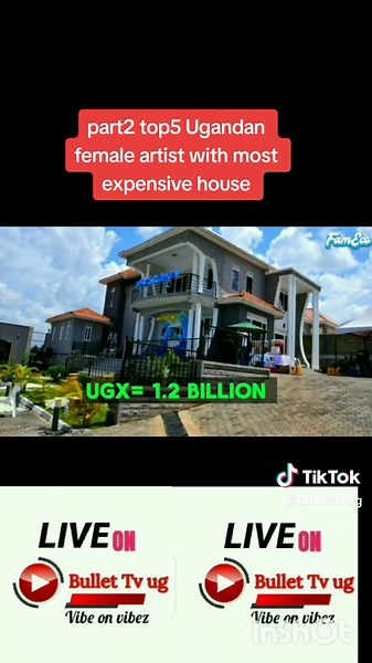 Top 5 Ugandan Female Artists with Luxurious Homes