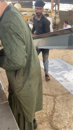 Super Satisfying Steel Bending 🔥 Perfect Press Machine Work #Shorts