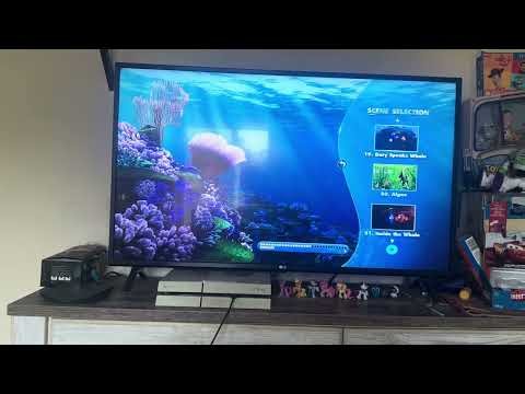 Finding Nemo (2003) Blu-ray Menu Walkthrough