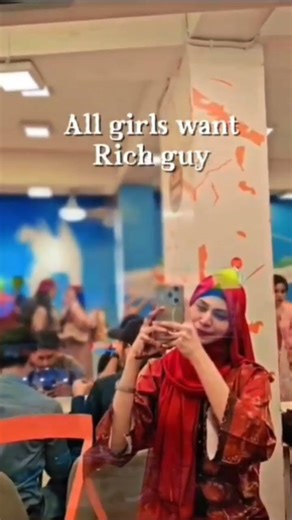 All girls want rich guy???