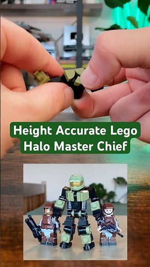 UPGRADING Brick Built Lego Halo Master Chief #lego #halo