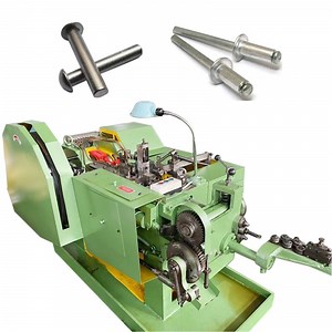 [Hot Item] Rivet Large Flange Aluminum Blind Rivets Cold Heading Machines Nails Making Machinery