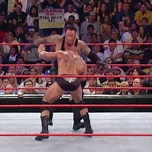 The epic rivalry between Undertaker and Brock Lesnar continued in this WWE Title Match at Unforgiven 2002! | WWE