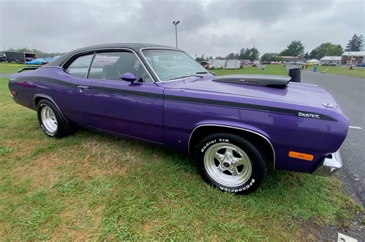 1972 Plymouth Duster 340! Car is painted "In Violet" | Ultimate Muscle Cars