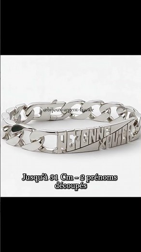 Gourmette Homme Argent Personnalisée : Tailles Rares jusqu'à 31 cm ! ⛓️
