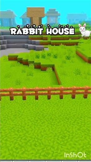 Minecrafters Build AMAZING Rabbit House #shorts #minecraft