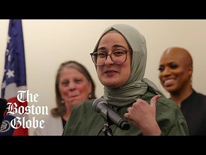 Rümeysa Öztürk returns: Tufts student arrested by ICE speaks after landing in Massachusetts