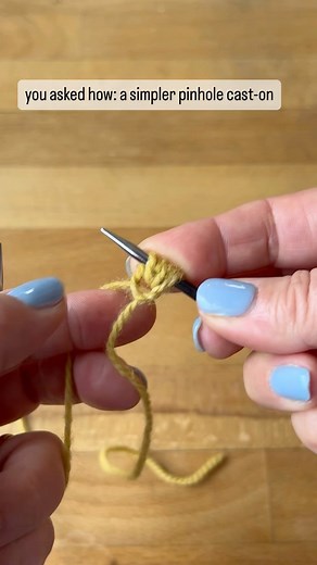 Rosemary (Romi) Hill | Hey hey, my friends! I love to use the pinhole cast-on to start shawls and other projects, because it’s so versatile and adjustable. But I... | Instagram