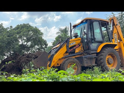 JCB 3DX Dung Loading to Field Work Change | Best Method & Tips