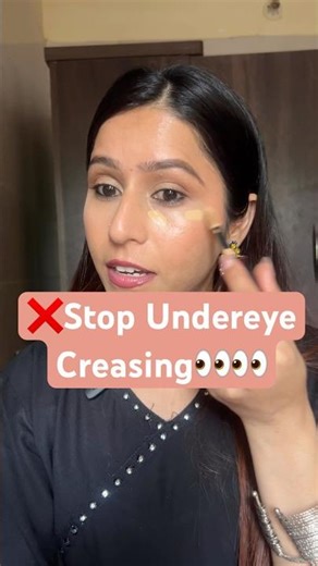 Stop Under Eye Creasing | Concealer Mistakes to Avoid #makeupshorts