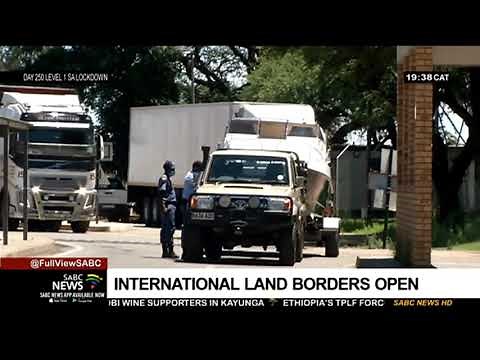 Land borders between South Africa and Botswana open