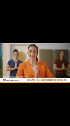 Estela Trevizo on Instagram: "Newest spot for @frontier_utilities as Lois Price!🧘🏻‍♀️Got to work with the talented @hilarykennedy 💗✨ . . #spokesperson #frontierutilities #loisprice #latina #latinx #actress #model #latinaactress"