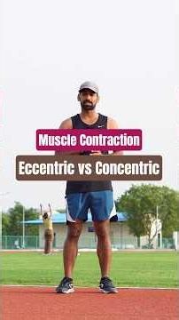 Muscle Contraction - Eccentric and Concentric | Right way of Muscle growth #musclecontrol