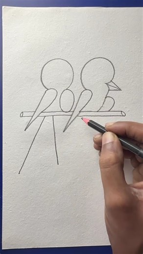 How to draw two bird with 2025