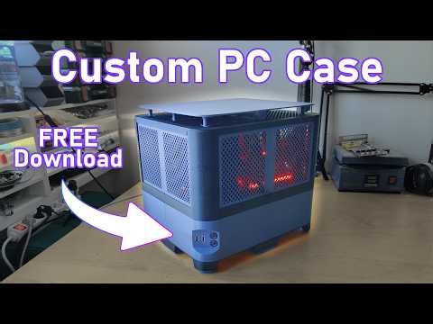 I made a Custom PC Case (+Free Download)