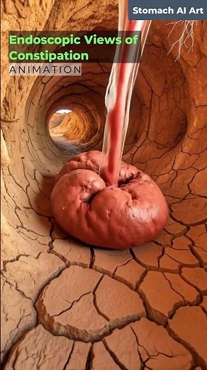 Endoscopic View of Constipation | Animation | Digestive System | Immunity and Gut Health | 03