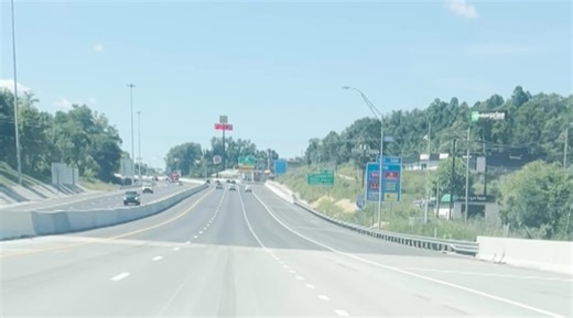 I-79 in Fairmont clear of cones for first time since 2021