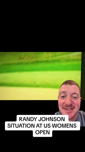 Randy Johnson Incident at US Women's Open - Bird Strike