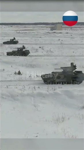 Russian BMPT TERMINATOR returns to work in winter #putin #russia #warinukraine #shrots