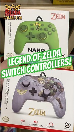 Legend of Zelda Nintendo Switch Controllers !