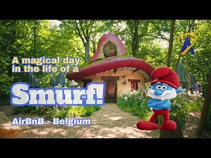 Experience a magical day in the life of a Smurf from AirBnB