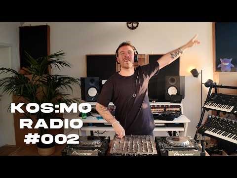 KOS:MO RADIO #002 | Peak Time Techno Rave DJ Set | Studio Session