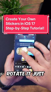 23K views · 449 reactions | Create Your Own Stickers in iOS 17 - A Step-by-Step Tutorial! #appleevent #ios17 #createyourownstickers #photosapp #stickerworthy #outlineanimation #addsticker #iPhone15ProMax | Hector Daniel Chavez | Facebook