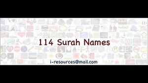 Names of 114 surahs of quran in song | ROAD to Jannah Tube