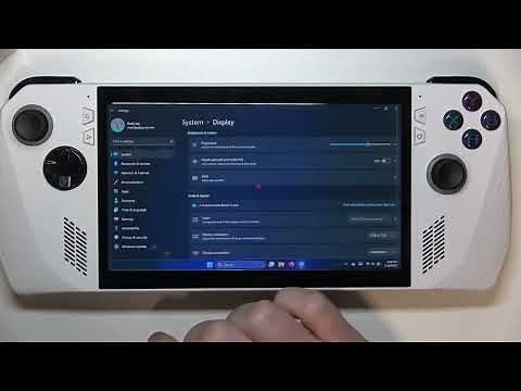 How To Change Refresh Rate On Asus ROG Ally