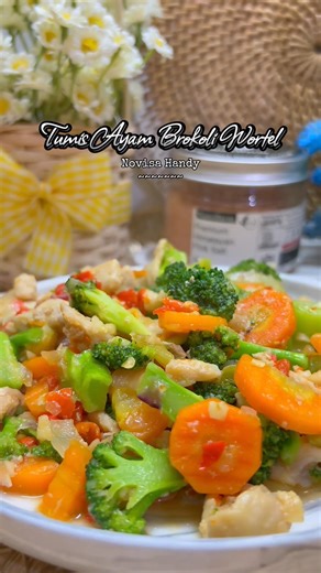 Resep simple tumis ayam & sayur #shorts #cooking #resepmasakan