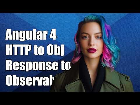 Angular 4, convert http response observable to object observable