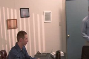 Lusty gay receives pooper gangfucked In The Office at Ice Gay Tube