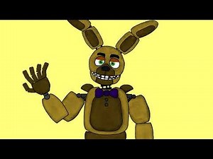 (FNAF/DC2) Stylized Springbonnie Front Pack!