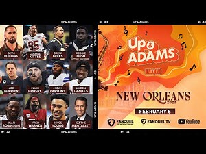 Up & Adams Show with Kay Adams! LIVE From Super Bowl LIX Radio Row | February 6, 2025