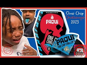 Father Does One Chip Challenge With Kids/Hottest Chip in the World!!! classic Adventure Kids