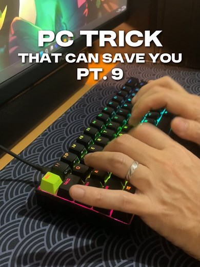 Here's a PC Trick that Can Save You Pt. 9 #pctips #pctricks #Windows11 #RTCtutorials #shortcut