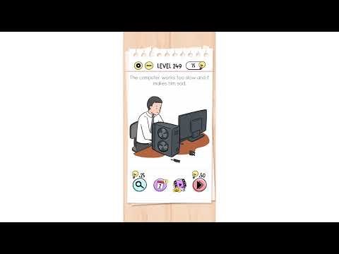 "The computer works too slow" Brain Test Level 249 Quick Guide