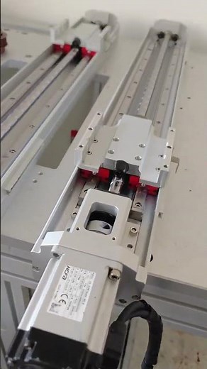 automatic grinding ball screw linear servo actuator #linearmotion #linearactuator #automation