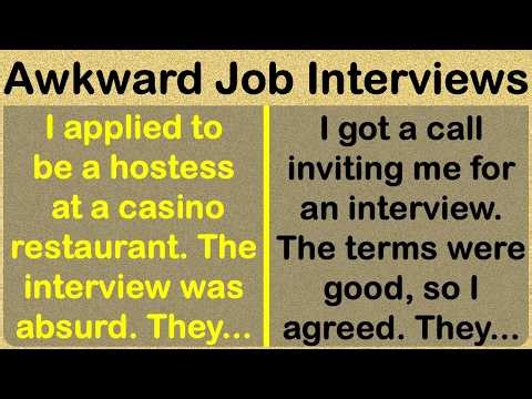 The Weirdest, Most Awkward Job Interview Stories from Job Seekers 😬😂