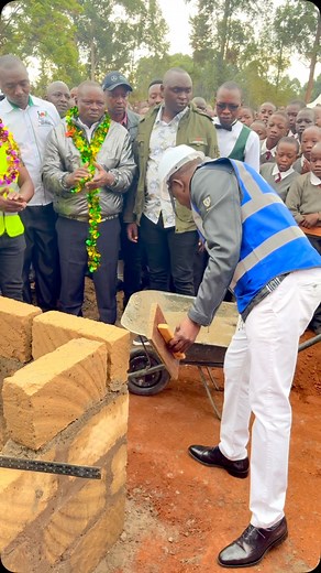 30K views · 10K reactions | Ground Breaking and Laying of foundation stone of 12 no single storey tuition blocks at Kimalel Primary School, Kipkenyo Ward. | Oscar Kipchumba Sudi | Facebook
