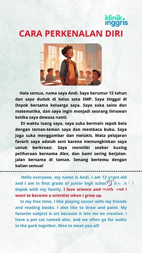 Cara Perkenalan Diri dalam Bahasa Inggris