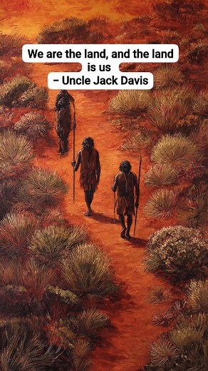 We are the land, and the land is us - Uncle Jack Davis | I am Aboriginal