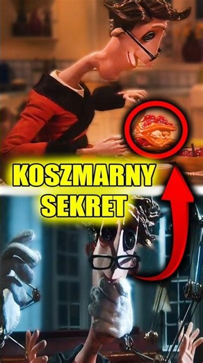Koszmarny SEKRET Drugiego Ojca w Koralinie! #coraline #shorts #scary