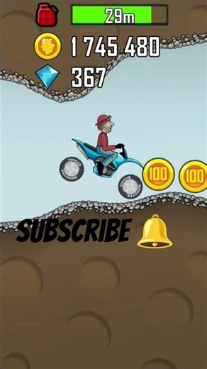 CAVE MASTER! 🦇 Motocross Bike Hill Climb Racing | HCR Pro Skills #Shorts