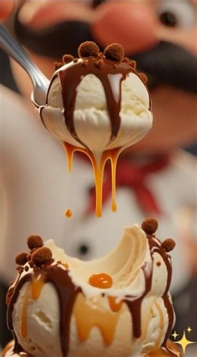 You’ve Never Seen Ice Cream Do THIS… Volcano Edition 🌋🍦 #chocolate #dessert #coffee #icecream #food
