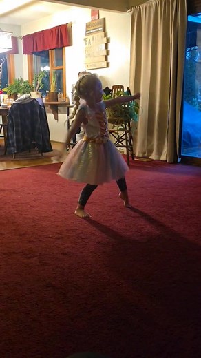 First lesson on the Twist! I think little Freya nailed it!! My mom, her great grandmother would be so proud!! Connie Jeffery loved to dance and this was her go to song!! | Carla L. Ambrose