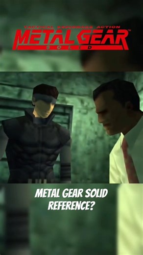 Metal Gear Solid reference in Silent Hill 2? 👀 #metalgearsolid #mgs #mgs1 #silenthill2 #gaming