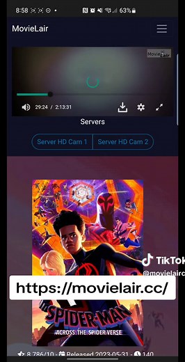 How to watch Spider-Man: Across the Spider-Verse for free on Movie Lair https://movielair.cc/watch-movie/569094 #movies #movielair #spiderman #spidermanintothespiderverse #movieclips #marvel