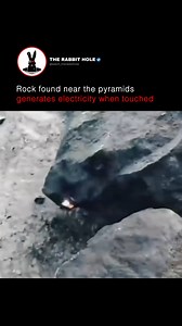 Rock found near the pyramids generates electricity when touched | The Rabbit Hole